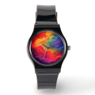 Liebe mit der Pride Digital Art Armbanduhr