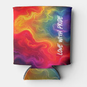 Liebe mit der Pride Digital Art Dosenkühler (Vorderseite)