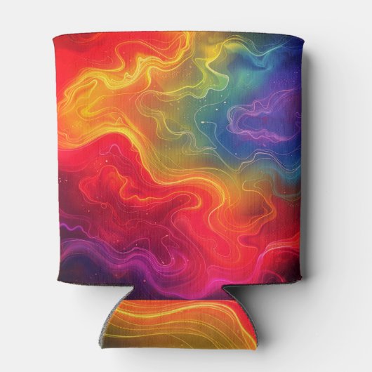 Liebe mit der Pride Digital Art Dosenkühler (Rückseite)