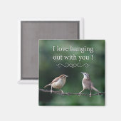 Liebe mit dir magnet (Vorderseite/Rückseite)