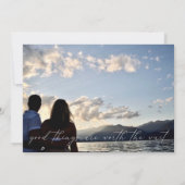 Liebe mit einer Drehung für das Diagramm ändern da Einladung (Rückseite)