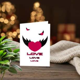 Liebe mit Flügeln Valentinstagskarte Feiertagskarte