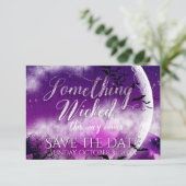 Liebe mit geknacktem Spaß Save the Date mit Foto (Stehend Vorderseite)