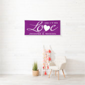 Liebe mit Herz Banner (Insitu)
