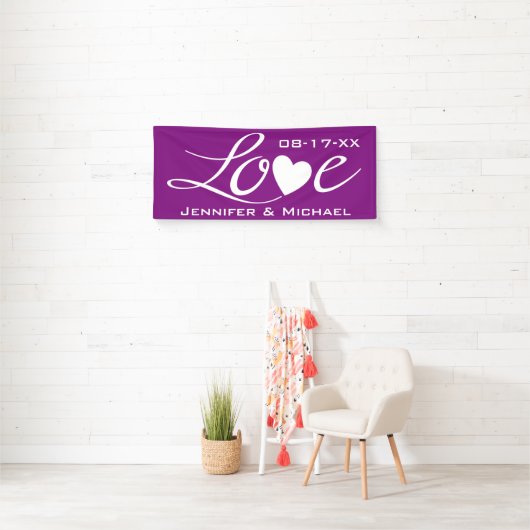 Liebe mit Herz Banner (Insitu)
