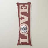 LIEBE mit IHREM FOTO-Kissen Seitenschläferkissen (Vorderseite Vertikal)