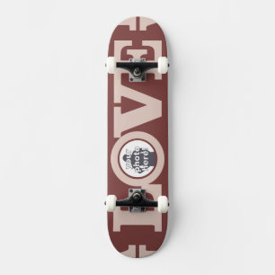 LIEBE mit IHREM FOTO-Skateboard Skateboard