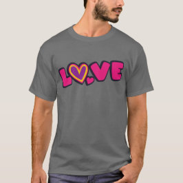 Liebe mit Ihrem ganzen Herzen T-Shirt