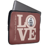 LIEBE mit Ihren individuellen Notebook-Ärmeln für  Laptopschutzhülle (Vorne Rechts)