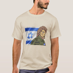 LIEBE MIT ISRAEL FLAG T-Shirt