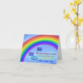 Liebe mit Kartenausgabe Karte (Gelbe Blume)