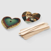 Liebe mit Katze Fächer (Non-assembled)