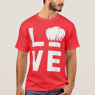 Liebe mit Koch Hat Funny Cooking Lover Koch TGift T-Shirt