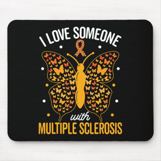 Liebe mit Multipler Sklerose Mousepad (Vorne)