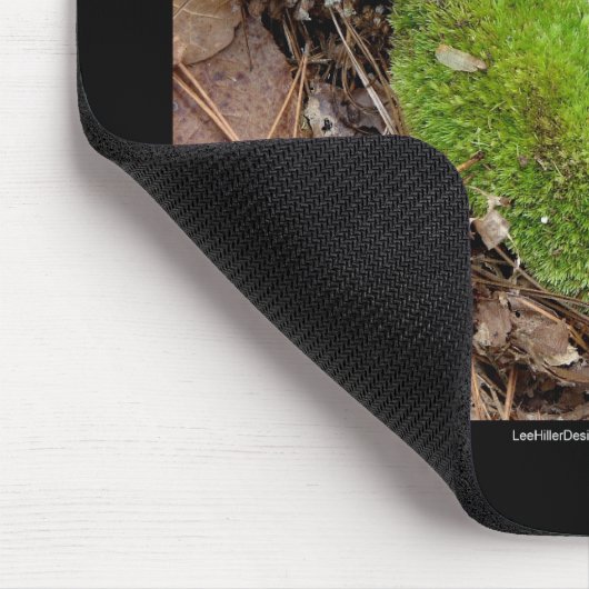 Liebe mit Nature Moss Herzgeschenken Mousepad (Ecke)