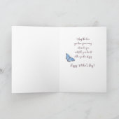 Liebe mit Orange und Rosa zu den Tochter-Müttern Karte (Innenseite)