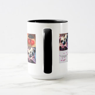 Liebe mit Panda Tasse