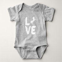 Liebe mit Pferd Baby Bodysuit – Süße Pferdeliebhab