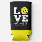 LIEBE mit Pflückkugel für O - Pflücken Selters Dosenkühler (Rückseite)