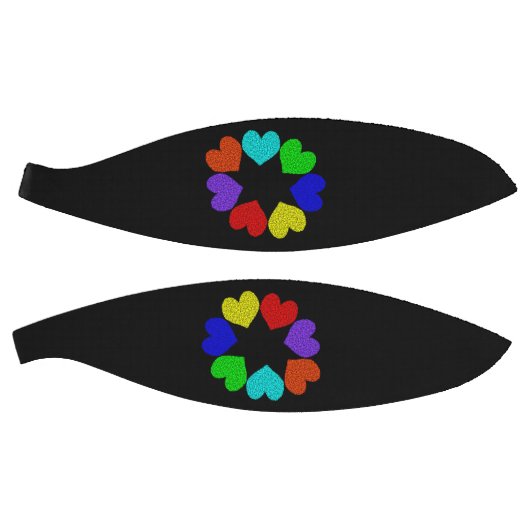 Liebe mit Regenbogen, Blumenstrauß Basketball (Panele)