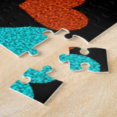 Liebe mit Regenbogen Puzzle (Seite)