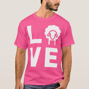 Liebe mit Schafspuppe Lover Whisperer T-Shirt