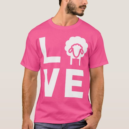Liebe mit Schafspuppe Lover Whisperer T-Shirt (Vorderseite)