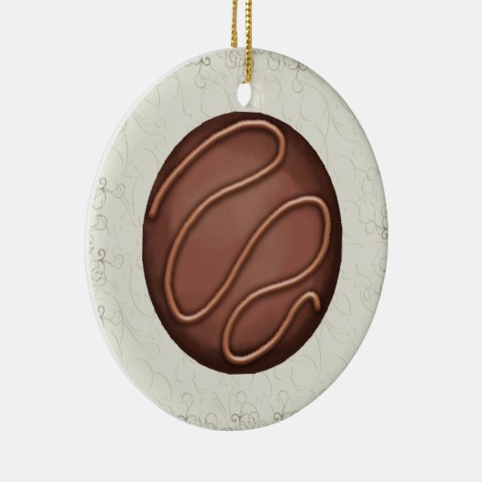 Liebe mit Schokolade - SRF Keramikornament (Rechts)