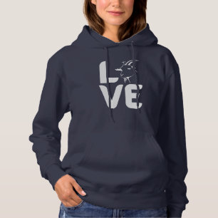 Liebe mit Ziege als O Hoodie