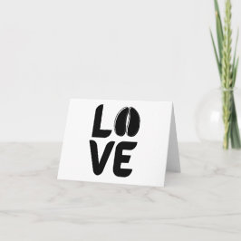 Liebe mit Ziegen und Schafhaufen - Schwarzes BLANK Karte