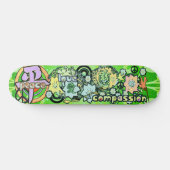 Liebe-Mitgefühl-Kanji - - Skateboard (Horizontal)