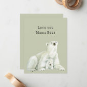 Liebe Mitteilungskarte (Vorderseite/Rückseite Beispiel)