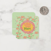 Liebe Mitteilungskarte (Vorderseite/Rückseite Beispiel)