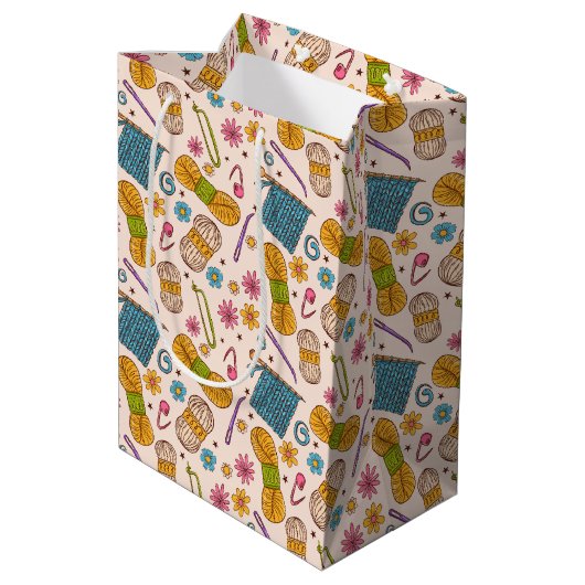 Liebe Mittlere Geschenktüte (Rückseite Schrägansicht)