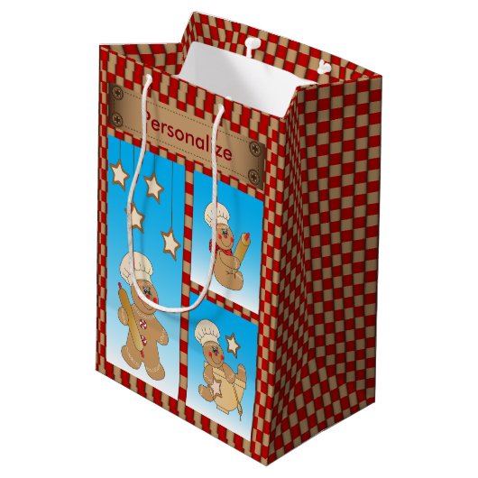 Liebe Mittlere Geschenktüte (Rückseite Schrägansicht)