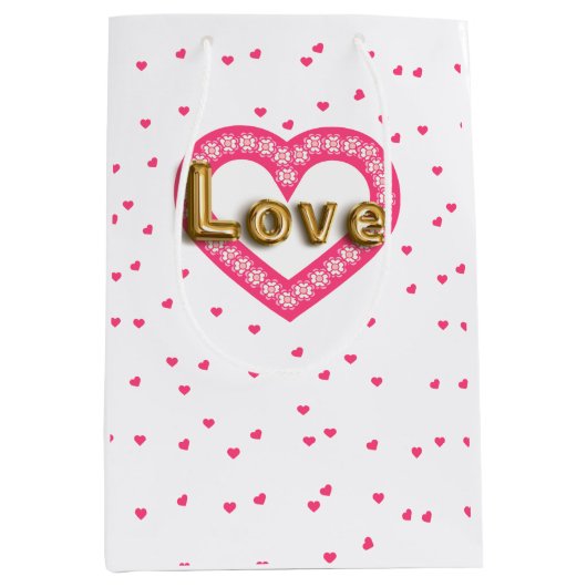 Liebe Mittlere Geschenktüte (Vorderseite)