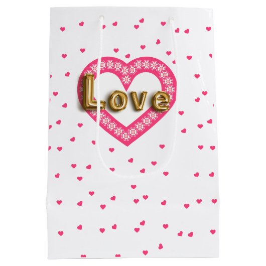 Liebe Mittlere Geschenktüte (Rückseite)