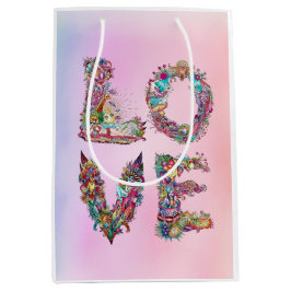 LIEBE MITTLERE GESCHENKTÜTE