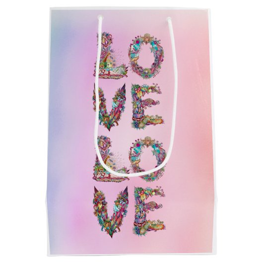 LIEBE MITTLERE GESCHENKTÜTE (Rückseite)