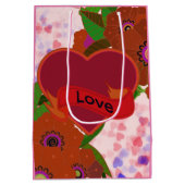 Liebe Mittlere Geschenktüte (Rückseite)