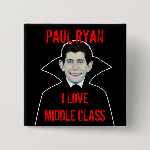 Liebe-mittlere Klasse Pauls Ryan Button