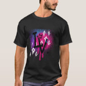 Liebe Mode, Liebe Design, Spray Paint Graphic, pu T-Shirt (Vorderseite)