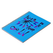 LIEBE_MODERN_BLUE_SO NIEDLICH NOTIZBLOCK (Linke Seite)