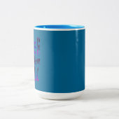LIEBE_MODERN_BLUE_SO NIEDLICH ZWEIFARBIGE TASSE (Mittel)