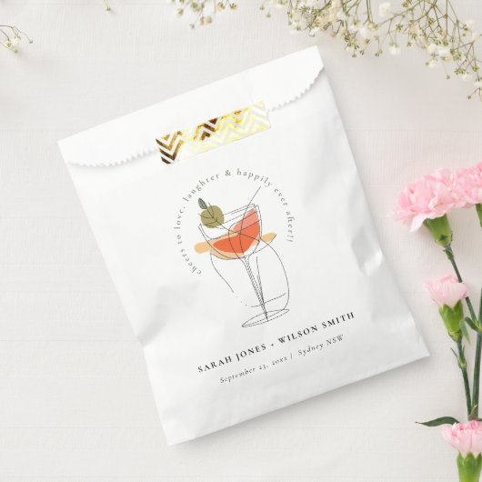 Liebe Moderne Cocktailparty Geschenktütchen (Versiegelt)