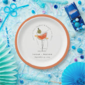 Liebe Moderne Cocktailparty Pappteller (Party)