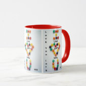 Liebe mögen Sie Lose Tasse (VorderseiteRechts)