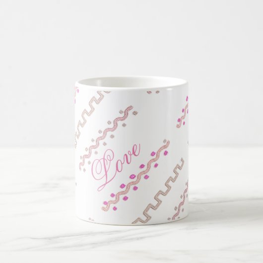 Liebe ❤️ Momma Doodles Kaffeetasse (Mittel)