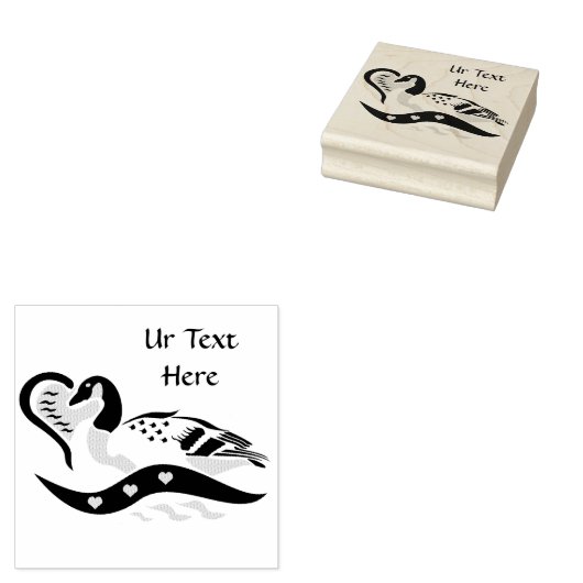 Liebe Momma Goose Gummistempel (Stempel)