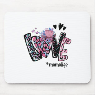 Liebe Momo Life bunt - Halloween-Geschenke Mousepad